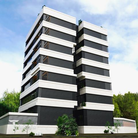 طراحی ساختمان اداری ورزشی  آوان (با امتیاز دو برابر)