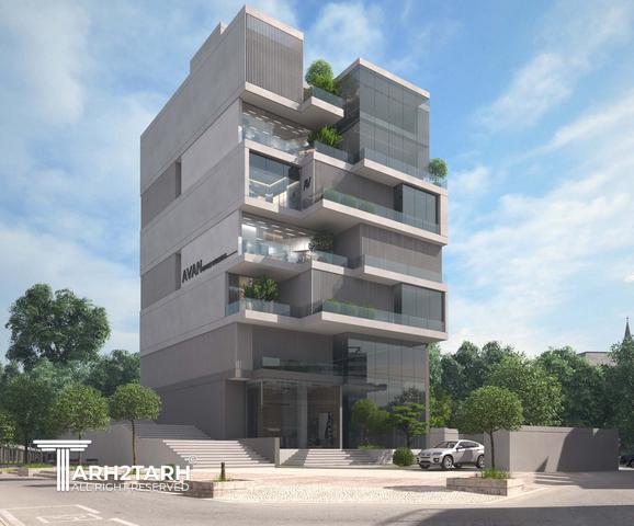 طراحی ساختمان اداری ورزشی  آوان (با امتیاز دو برابر)