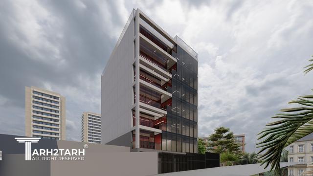 طراحی ساختمان اداری ورزشی  آوان (با امتیاز دو برابر)