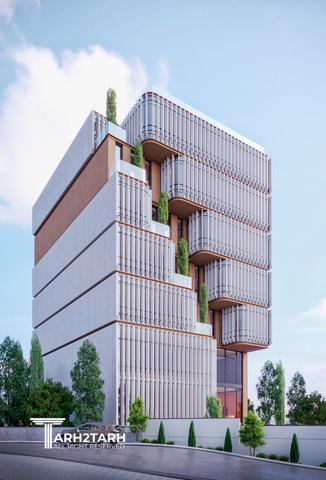 طراحی ساختمان اداری ورزشی  آوان (با امتیاز دو برابر)