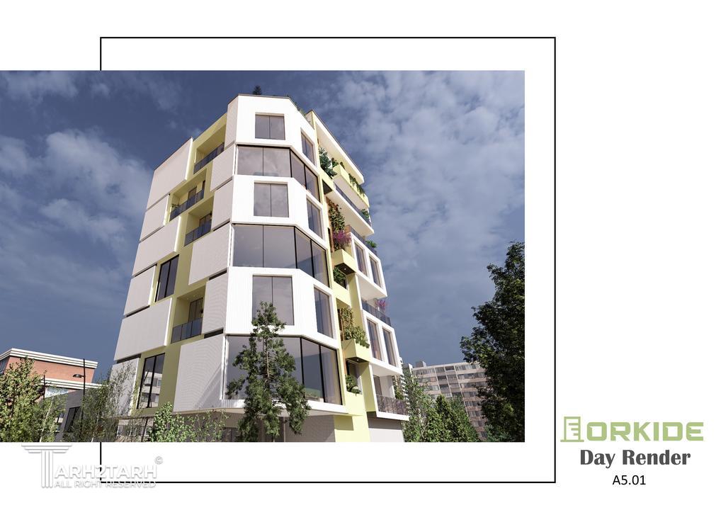 مسابقه طراحی ساختمان مسکونی ارکیده