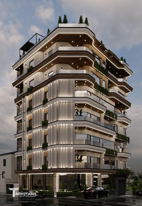 مسابقه طراحی ساختمان مسکونی ارکیده