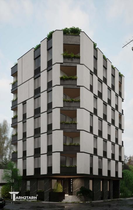 مسابقه طراحی ساختمان مسکونی ارکیده