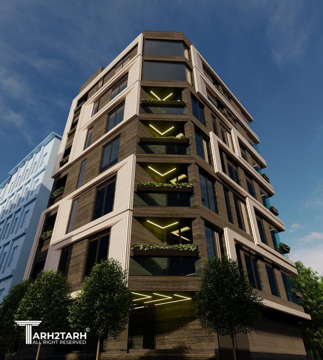 مسابقه طراحی ساختمان مسکونی ارکیده