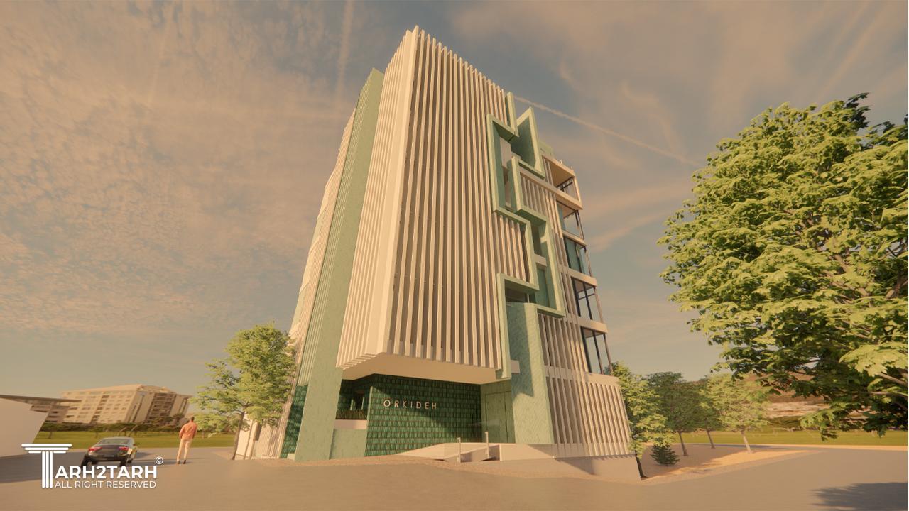 مسابقه طراحی ساختمان مسکونی ارکیده