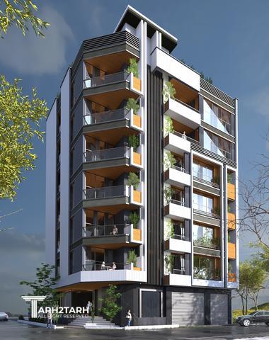 طراحی ساختمان مسکونی ارکیده