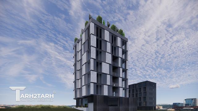 طراحی ساختمان مسکونی ارکیده