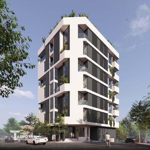 طراحی ساختمان مسکونی ارکیده