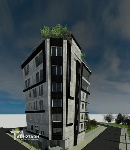 طراحی ساختمان مسکونی ارکیده