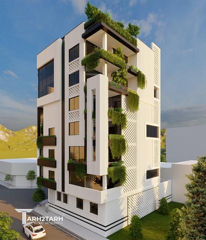 طراحی ساختمان مسکونی ارکیده