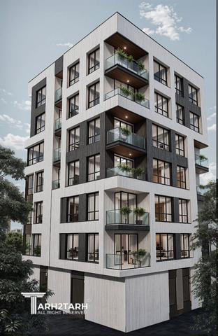 طراحی ساختمان مسکونی ارکیده