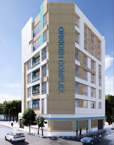 طراحی ساختمان مسکونی ارکیده