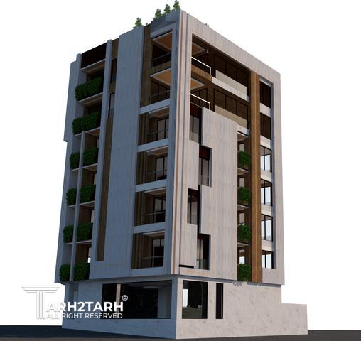 طراحی ساختمان مسکونی ارکیده