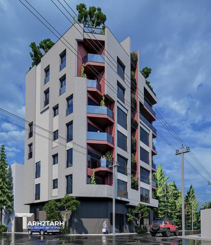 طراحی ساختمان مسکونی ارکیده