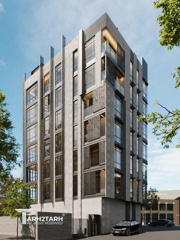 طراحی ساختمان مسکونی ارکیده