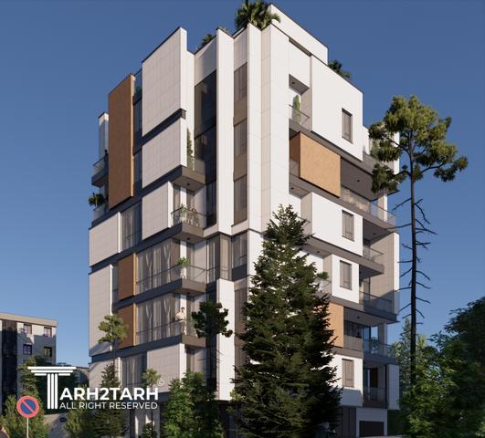 طراحی ساختمان مسکونی ارکیده