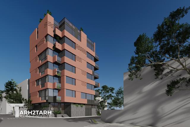 طراحی ساختمان مسکونی ارکیده