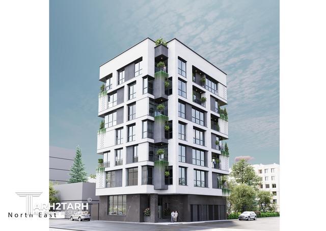 طراحی ساختمان مسکونی ارکیده