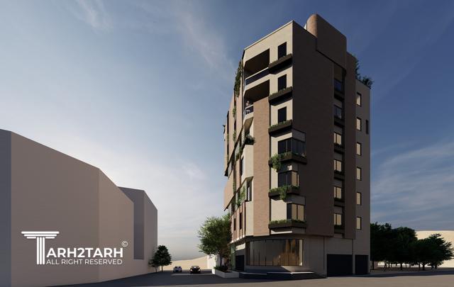 طراحی ساختمان مسکونی ارکیده