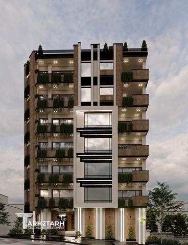 طراحی ساختمان مسکونی ارکیده