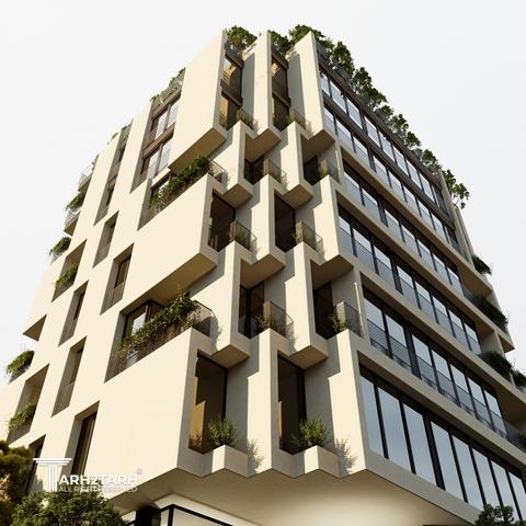 طراحی ساختمان مسکونی ارکیده