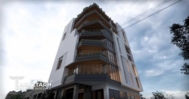 طراحی ساختمان مسکونی ارکیده