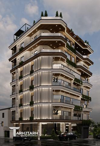 طراحی ساختمان مسکونی ارکیده