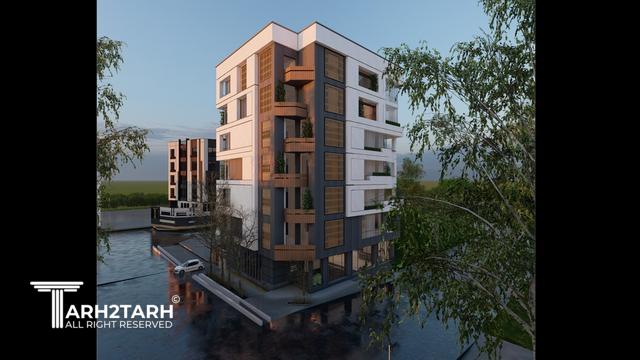 طراحی ساختمان مسکونی ارکیده