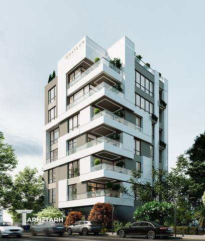 طراحی ساختمان مسکونی ارکیده