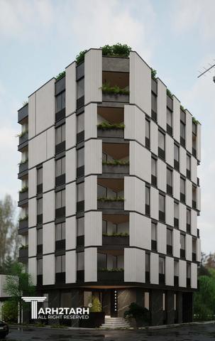 طراحی ساختمان مسکونی ارکیده