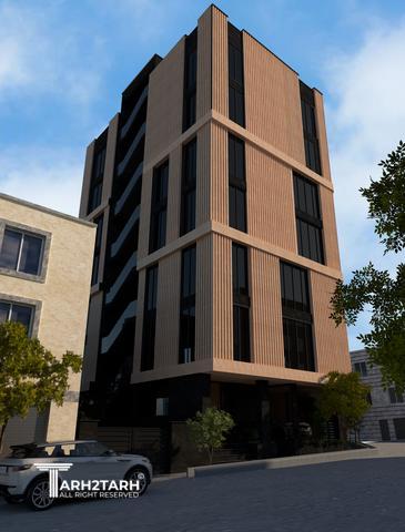 طراحی ساختمان مسکونی ارکیده