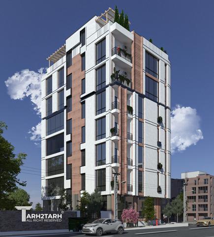 طراحی ساختمان مسکونی ارکیده