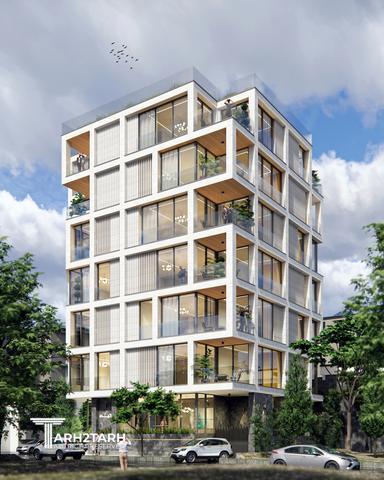 طراحی ساختمان مسکونی ارکیده