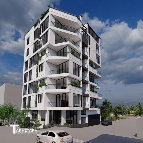 طراحی ساختمان مسکونی ارکیده