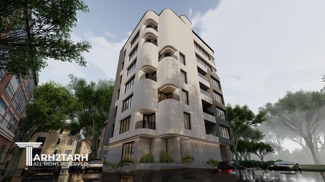 طراحی ساختمان مسکونی ارکیده