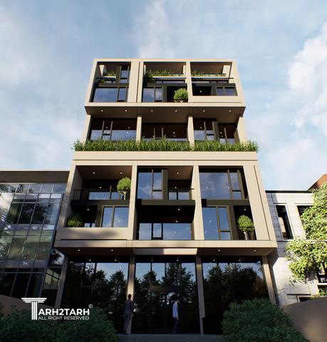 طراحی ساختمان اداری ارمغان