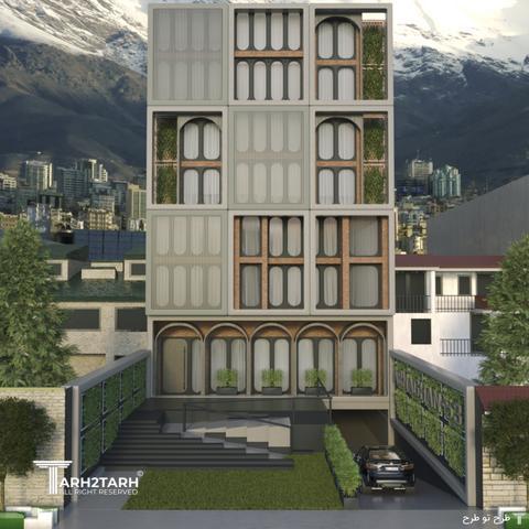 طراحی ساختمان اداری ارمغان