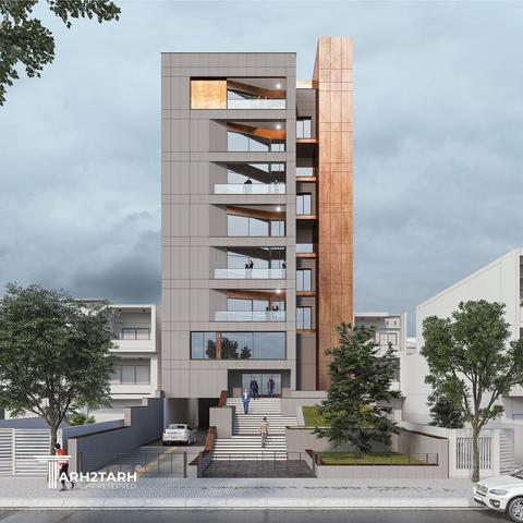 طراحی ساختمان اداری ارمغان