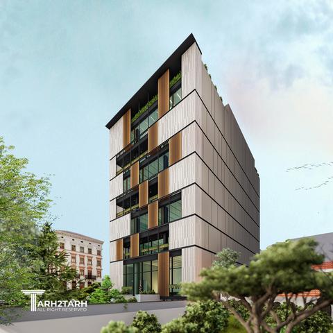 طراحی ساختمان اداری ارمغان