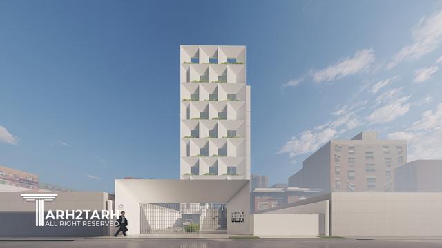 طراحی ساختمان اداری ارمغان