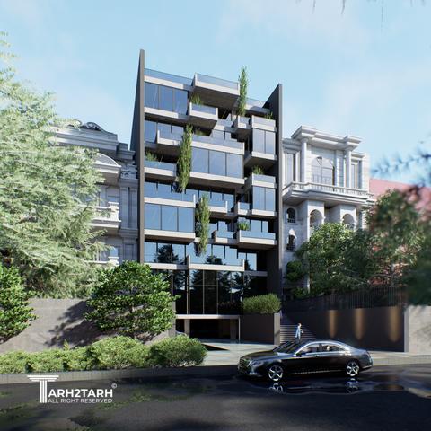 طراحی ساختمان اداری ارمغان