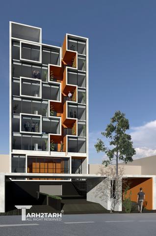 طراحی ساختمان اداری ارمغان