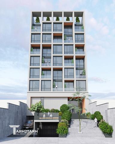 طراحی ساختمان اداری ارمغان