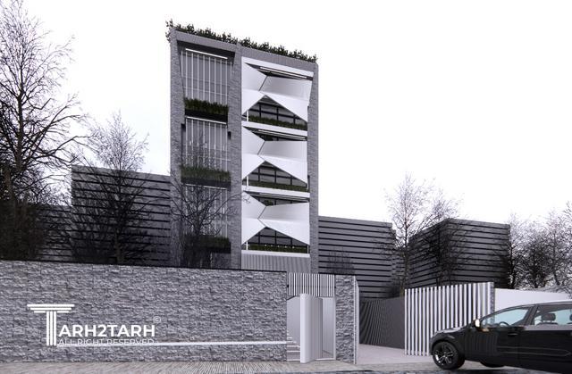 طراحی ساختمان اداری ارمغان