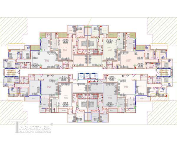 طراحی پلان تهرانسر 2