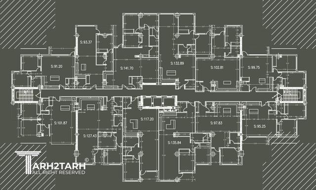 طراحی پلان تهرانسر 2