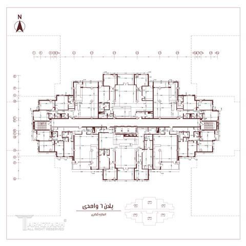 طراحی پلان تهرانسر 2