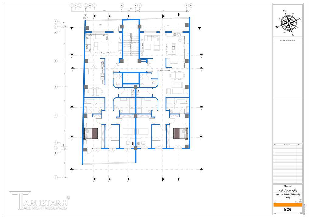 مسابقه طراحی پلان امیر صبوری 1