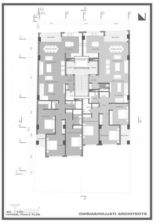 مسابقه طراحی پلان امیر صبوری 1