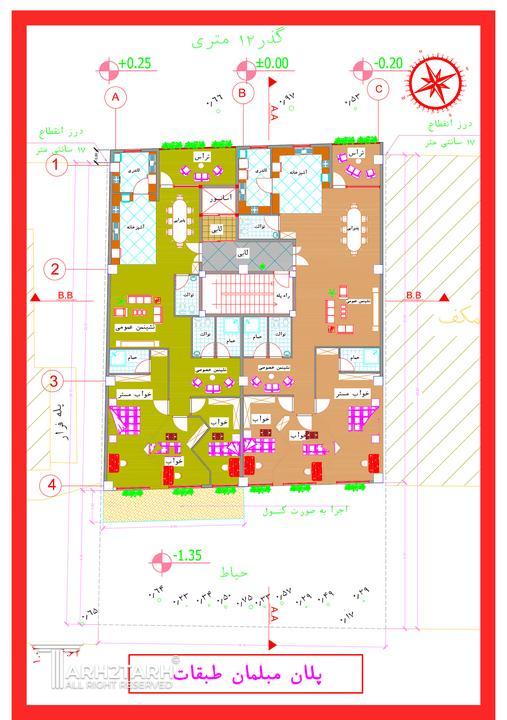 مسابقه طراحی پلان امیر صبوری 1